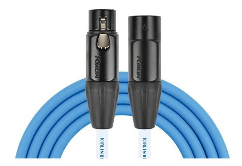 Cable Micrófono Kirlin Blue-line Xlr 3m Blm-220-beg