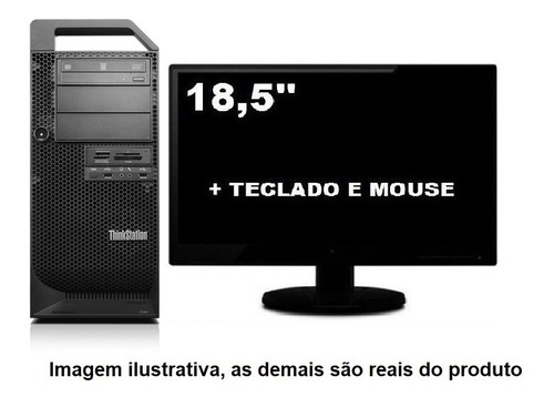 Workstation Lenovo D30 2 Xeon Octacore 32gb Hd 2tb + Ssd 240