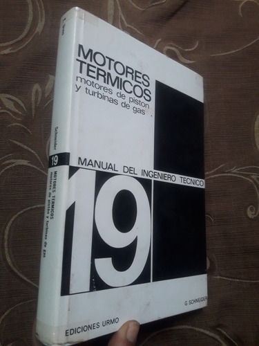 Libro Motores Térmicos De G. Schneider