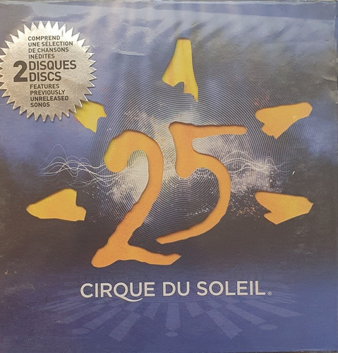 Cd Cirque Du Soleil - 25 - 2cds - Digipack