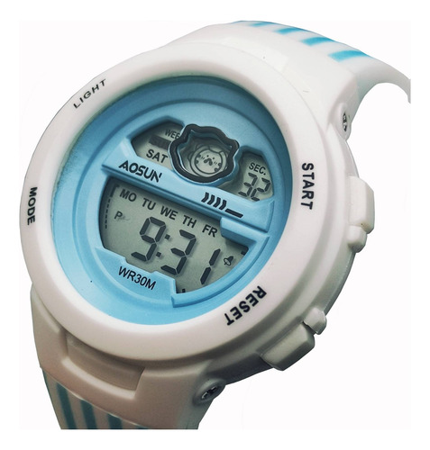 Reloj Digital Led Kawaii Niños Contra Agua Kvkystore R074