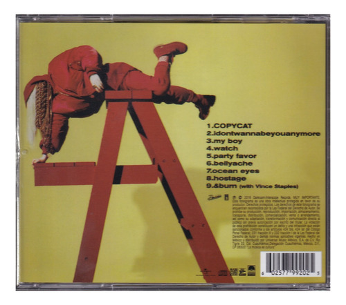 Billie Eilish Don't Smile At Me Cd