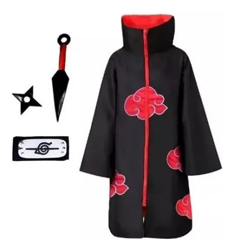 4 Piezas/kit Capa Naruto Akatsuki, Serie Kit Naruto