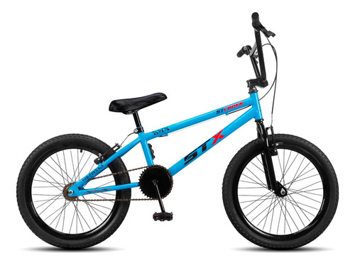 Bicicleta Aro 20 Infantil Aros Aero Freios V-brake Cor Azul-laranja