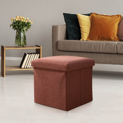 Taburete De Almacenamiento Multifuncional Can Sit, Taburete