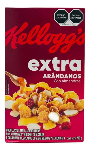 Cereal Extra Arandano Con Almendras Kelloggs 710g