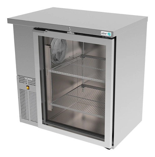 Refrigerador De Contra Barra En A.i. Asber Abbc-24-36-sg Hc