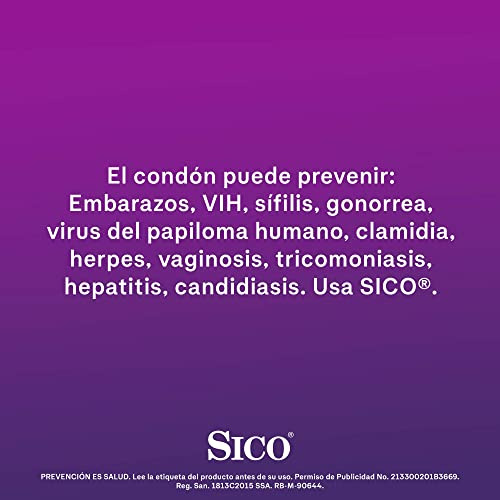 Sico Clímax Mutuo Condones Retardantes Texturizados