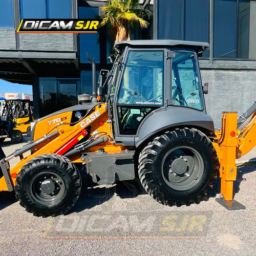 Retroexcavadora Nueva Case 770 Ex 4×4 Año 2024