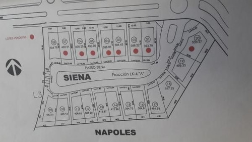 Imagen 11 de 16 de Terreno En Venta Coto Siena En Valle Real Zapopan En Paseo San Arturo