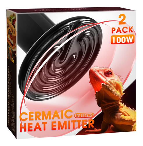 Emisor De Calor De Ceramica Para Reptiles, Bombilla De Lampa