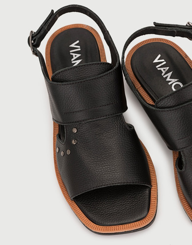 Imagen 5 de 7 de Sandalias De Cuero Viamo Mujer Gertrudis