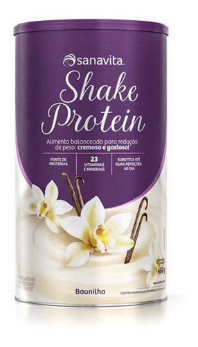 Shake Protein (lata 450g) Baunilha Sanavita