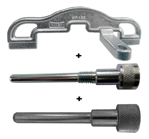 Kit 2 Ferramentas Sincronismo Trava Vira E Comando Renault 