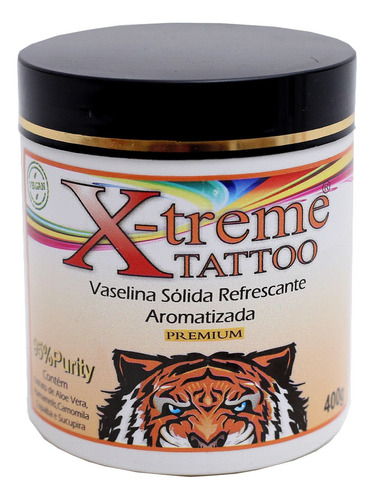 Vaselina Especial Extratos Naturais 400g Tatuagem/tattoo 
