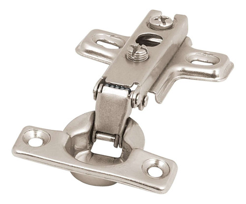 Bisagra Bidimensional 95° Cobertura Competa Mueble 2pz 43156