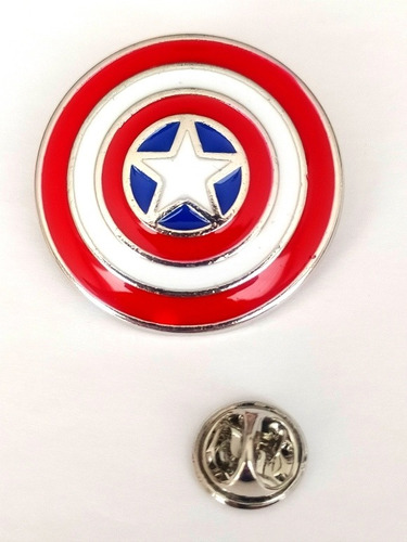 Pin Broche |  Capitan Americano 