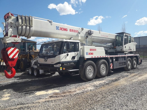 Grúa At Xcmg 80 Ton Br800 Fabricación Brasilera
