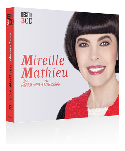 Mireille Mathieu - Une Vie D'amour - 3 Cd's (Usado)