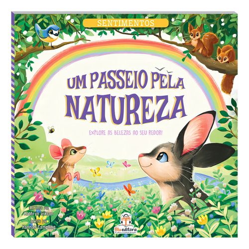 Sentimentos - Um Passeio Pela Natureza, De Editora Blu. Editorial Blu Editora, Capa Mole Em Português
