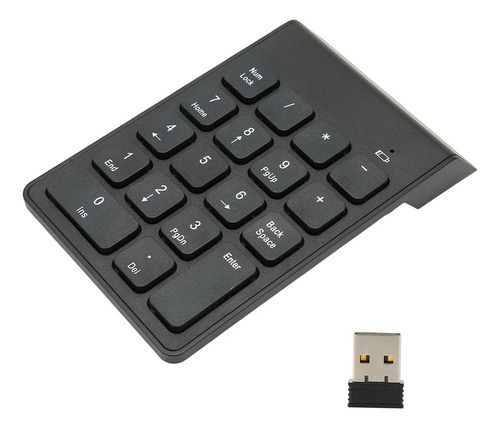 Mini Teclado Numérico Inalámbrico 2.4g Portátil