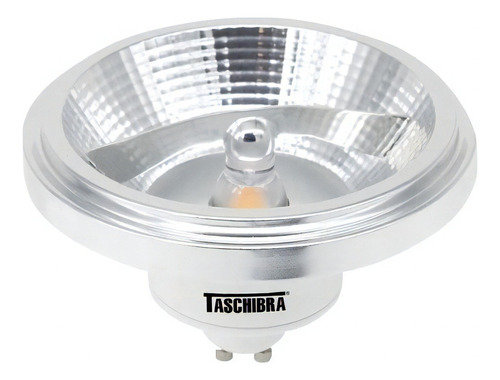 Lâmpada Led Ar111 4,8w 12° Gu10 Taschibra Bivolt Luz 2700k Cor da luz Branco-quente 110V/220V