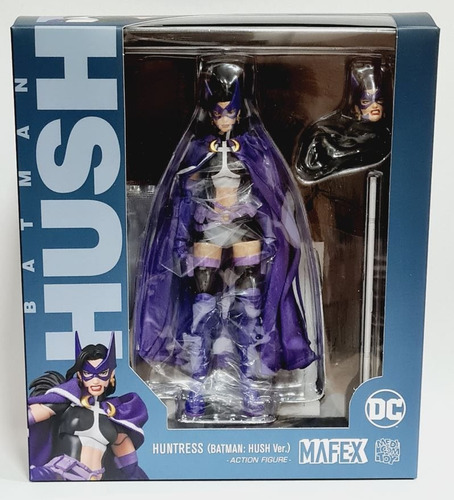 Action Figure Batman Mafex Hush Huntress Boneco Medicom Girl