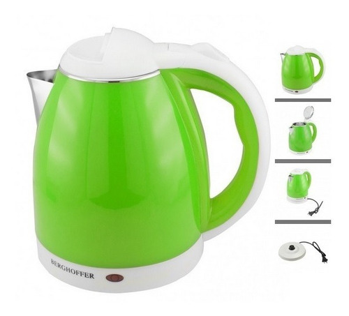 Hervidor Agua Eléctrico Calentador Café Té Portátil Tetera 2
