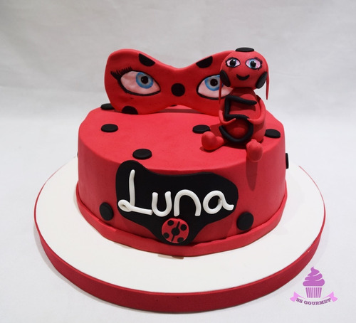 Torta Ladybug Antifaz San Antonio - Mesa Dulce Tematica