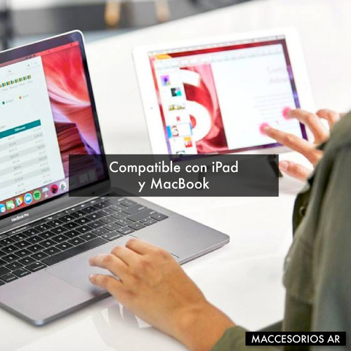 Imagen 7 de 10 de Adaptador Para Cargador Macbook Pro Air iPad Toma Argentina