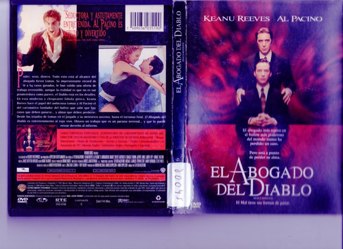 El Abogado Del Diablo (1997) - Original - Mcbmi