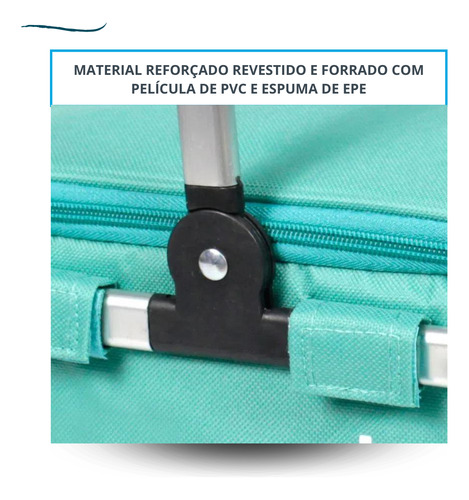 Bolsa Sacola Térmica 15l Cooler Cerveja Praia 24 Latas Bel