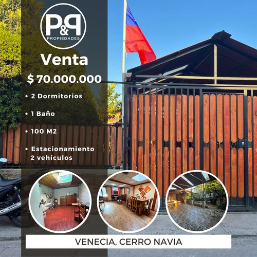 Venta Casa 2d 1b 2e En Cerro Navia