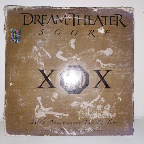 Dream Theater Cd Triple Score Xx 20th Anniversary World Tour