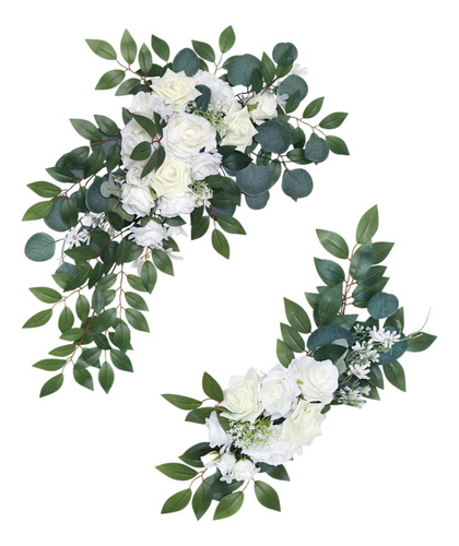 2 Piezas De Flores Decorativas De Arco De Boda Flores