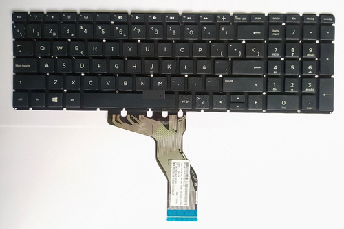 Teclado De Laptop Hp 15-bs 15-ab 15-cc 15-ck 15-br Rectangul