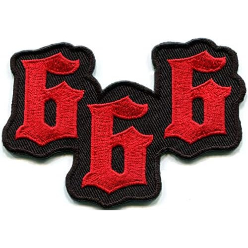 Lot Of 2 Satanic Inverted Upside Down Cross 666 Mark Of...