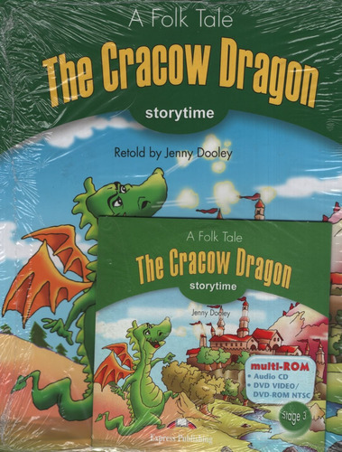 The Cracow Dragon + Audio Cd/dvd - Storytime, De Dooley, Jenny. Editorial Express Publishing, Tapa Blanda En Inglés Internacional