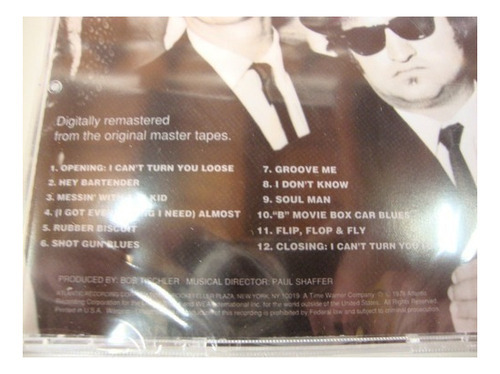 Cd - Blues Brothers - Briefcase Full Of Blues