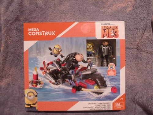 Mega Construx Gru's Water Motorbike Año 2017 Kikkoman65