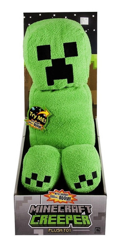 Minecraft Creeper Felpa Con Sonido