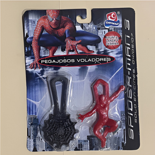 Colección Pegajosos Voladores Spiderman Gamesa 2007 (Usado)