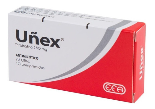 Uñex® X 10 Comprimidos (terbinafina)