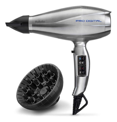 Babyliss Secador De Pelo Profesional Pro Digital De 2200