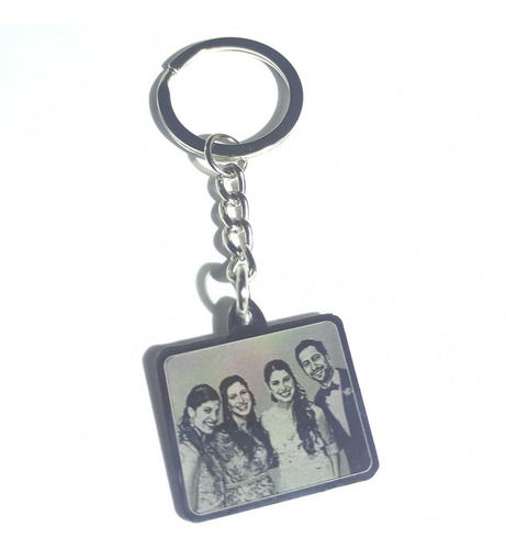 Imagen 5 de 10 de Foto Llavero Acero Personalizado 24x28mm