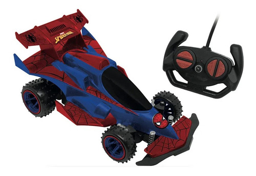 Carrinho Controle Remoto Candide Spider Man Web Runner 5848