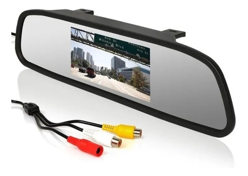 Retrovisor Monitor 4.3 Con Cámara De Retroceso
