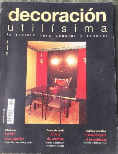 Revista  Decoración Utilisima Nº 2 Año 1999