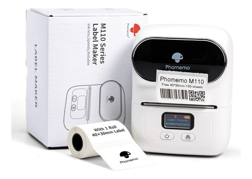 . Impresora Térmica Portátil Bluetooth 1phomemo M110 Con
