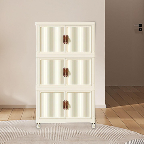 Armario De Almacenaje Plegable, Caja Organizadora L 3 Capas
